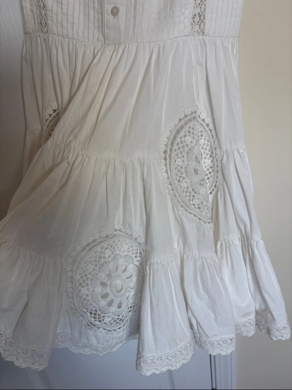 Anthropologie Forever Your Girl Adrianna Lace Romper (Size S) - Picture 7 of 10